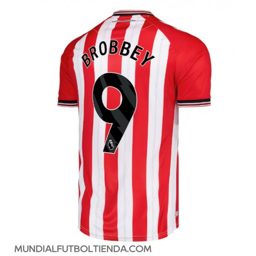Camiseta Sunderland Brian Brobbey #9 Primera Equipación Replica 2025-26 mangas cortas
